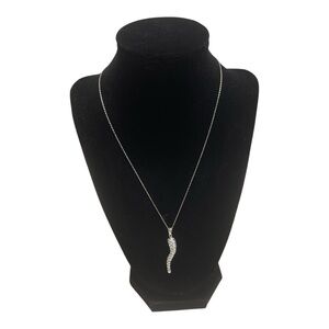 Stunning Silver Serpent Necklace